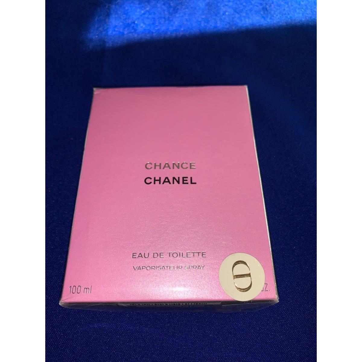 Chanel Chance 3.4oz. Women`s Eau De Toilette Spray