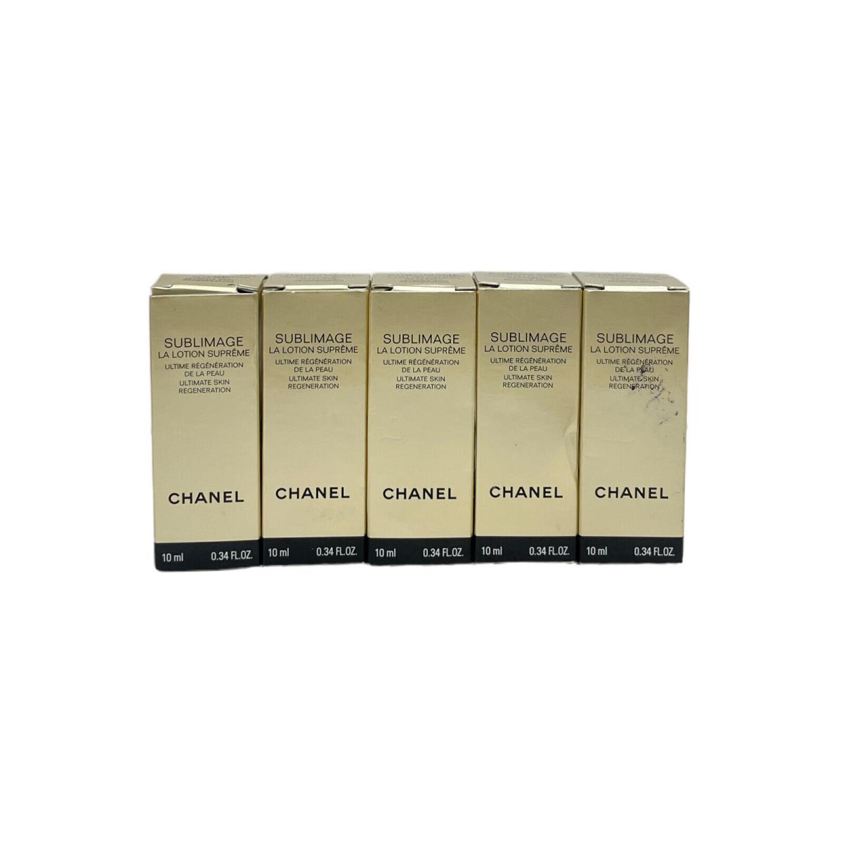 Chanel Sublimage Ultimate Skin Regeneration 10ml/0.34fl Lot Of 5 See Pics