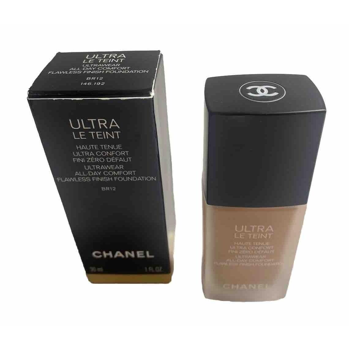 Chanel Ultra Ultrawear All Day Comfort Flawless Finish Foundation 1 Oz BR12