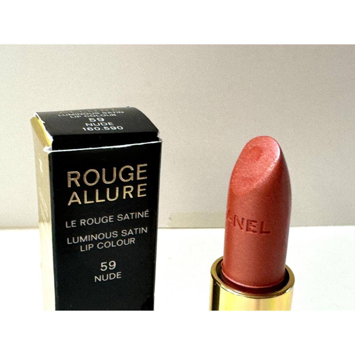 1 x 59 bY Chanel Rouge Allure Lipstick Luminous Satin Lip