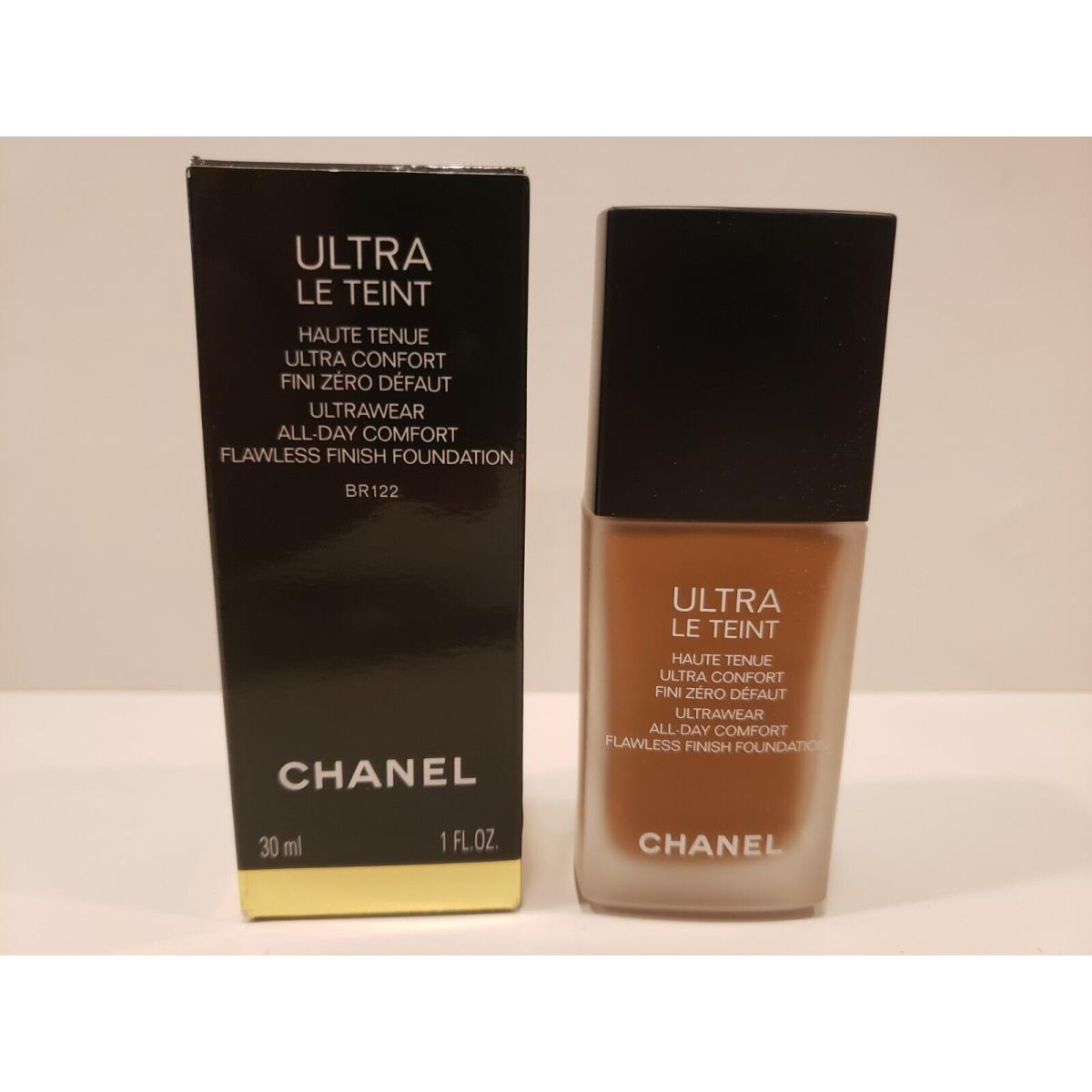 Chanel Ultra Le Teint Ultrawear All Day Comfort Flawless Liquid Foundation BR122