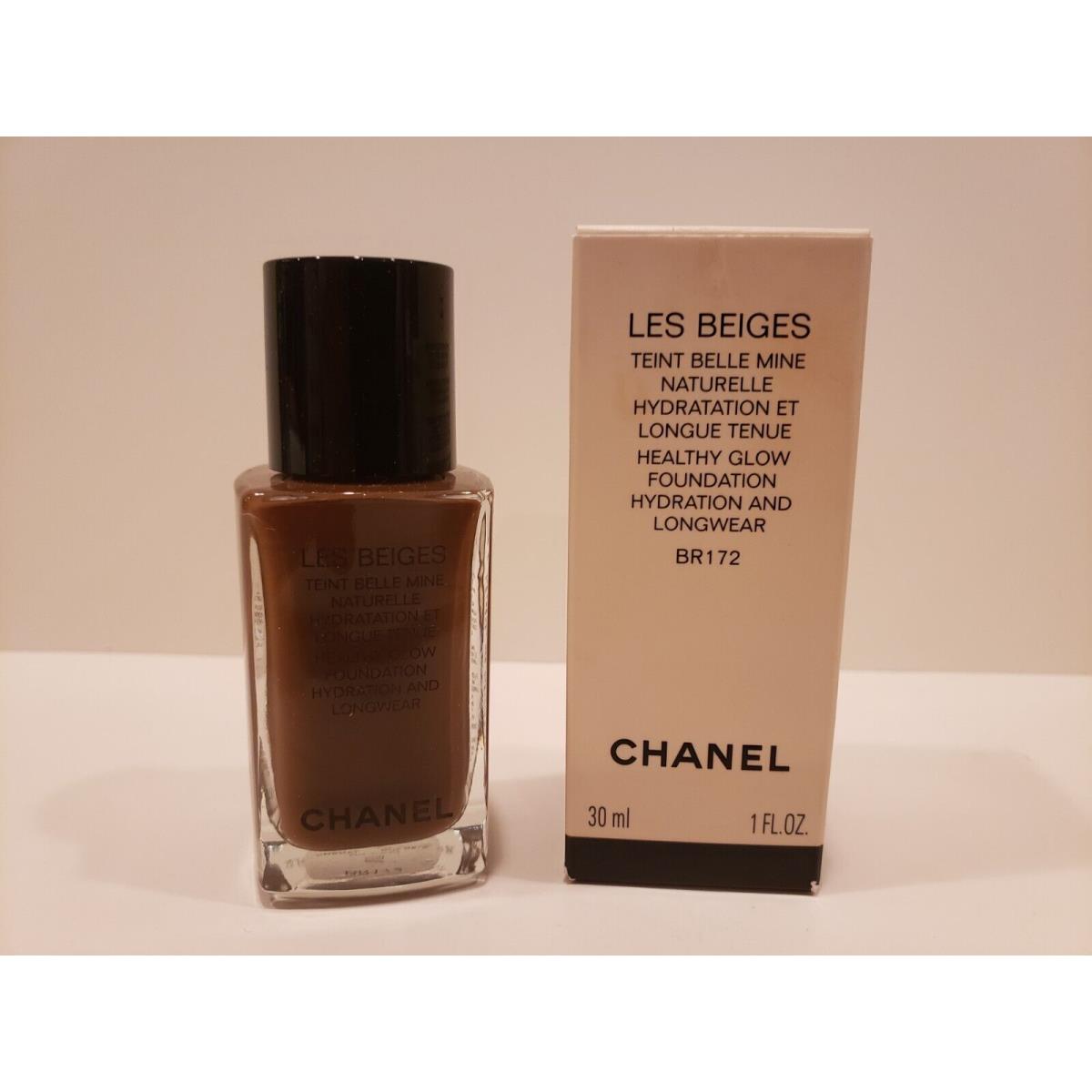 Chanel Les Beiges Healthy Glow Foundation Hydration and Longwear BR172 1 Fl Oz