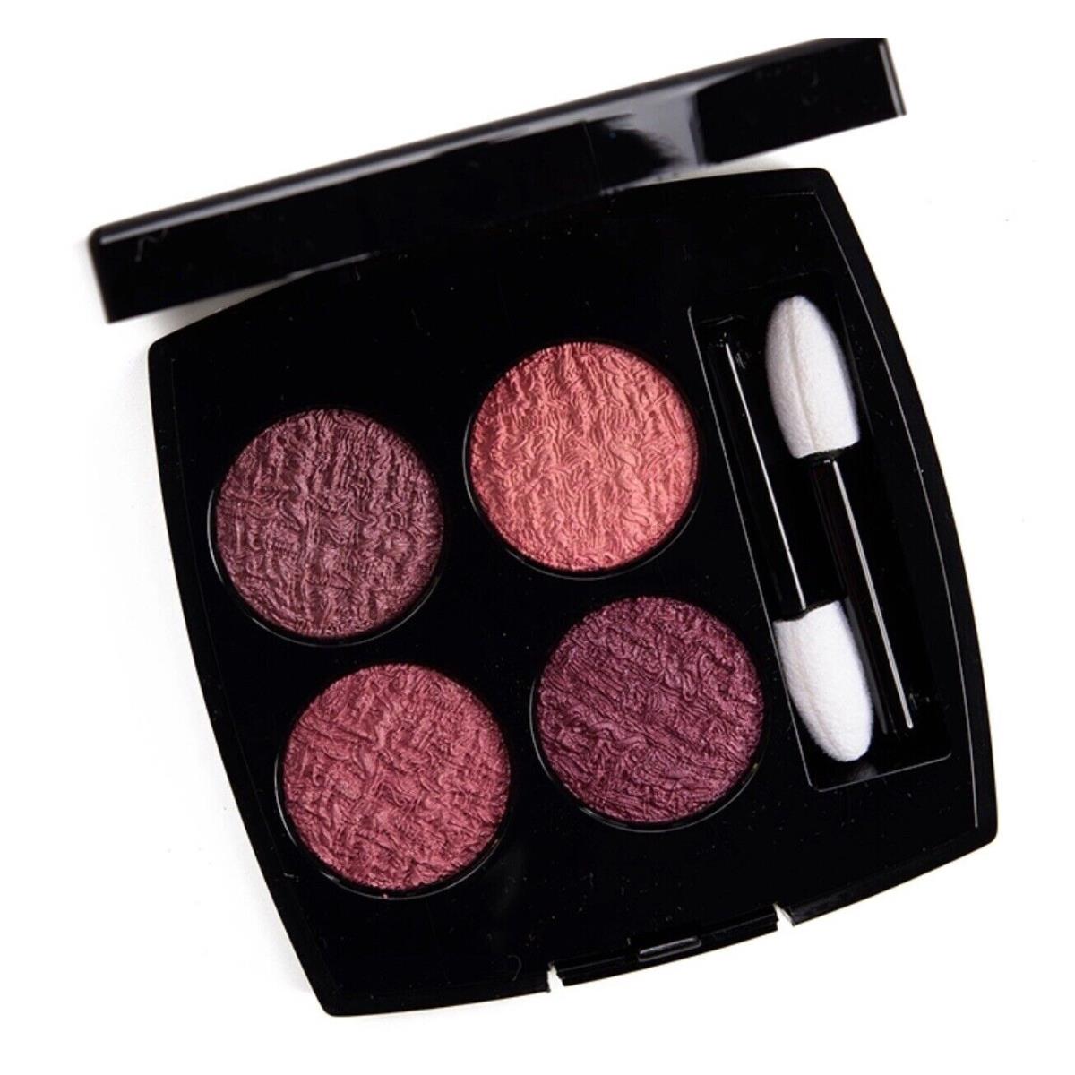 Chanel Limited Tweed Pourpre 02 Les Ombres Quad Eye Shadow Palette