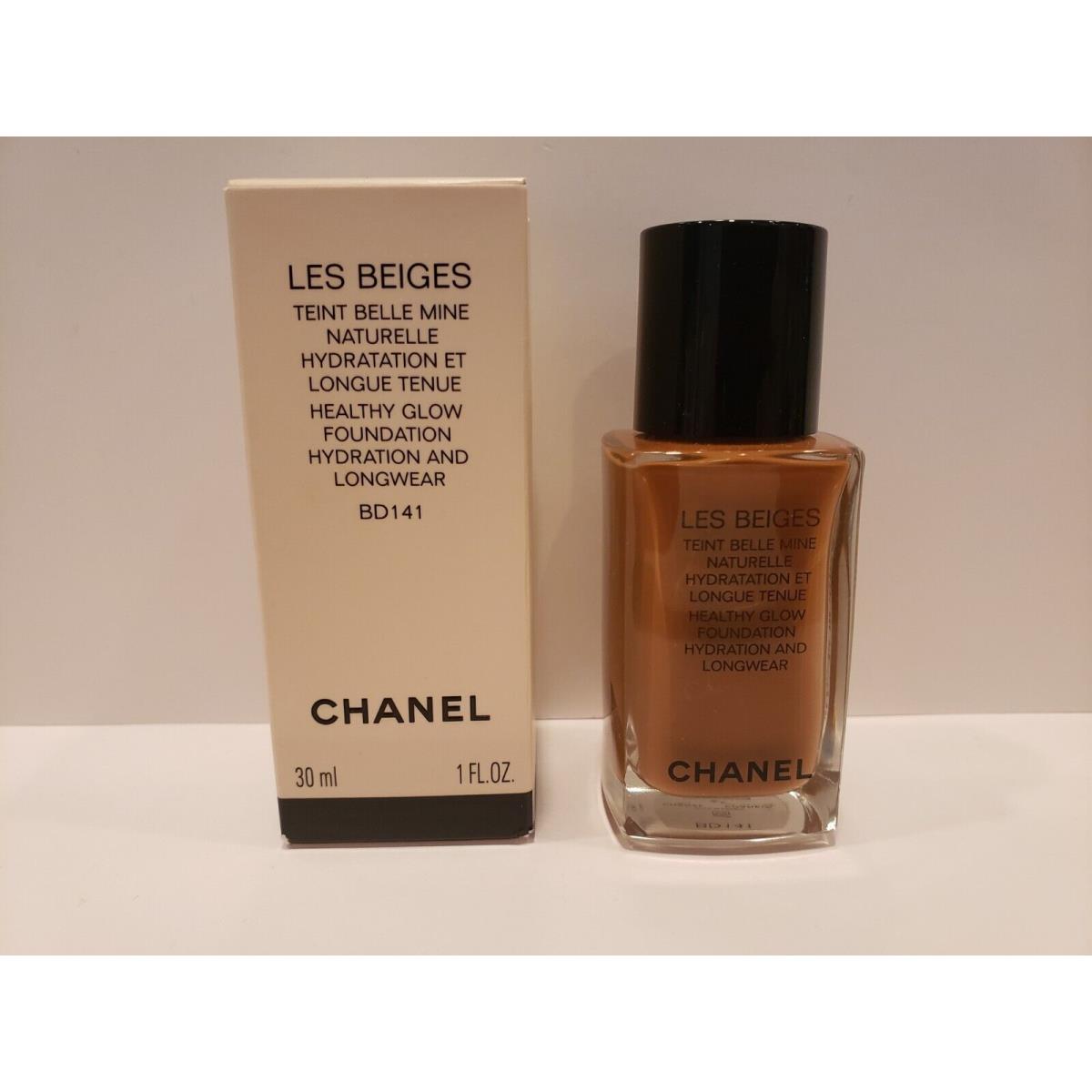 Chanel Les Beiges Healthy Glow Foundation Hydration and Longwear BD141 1 Fl Oz