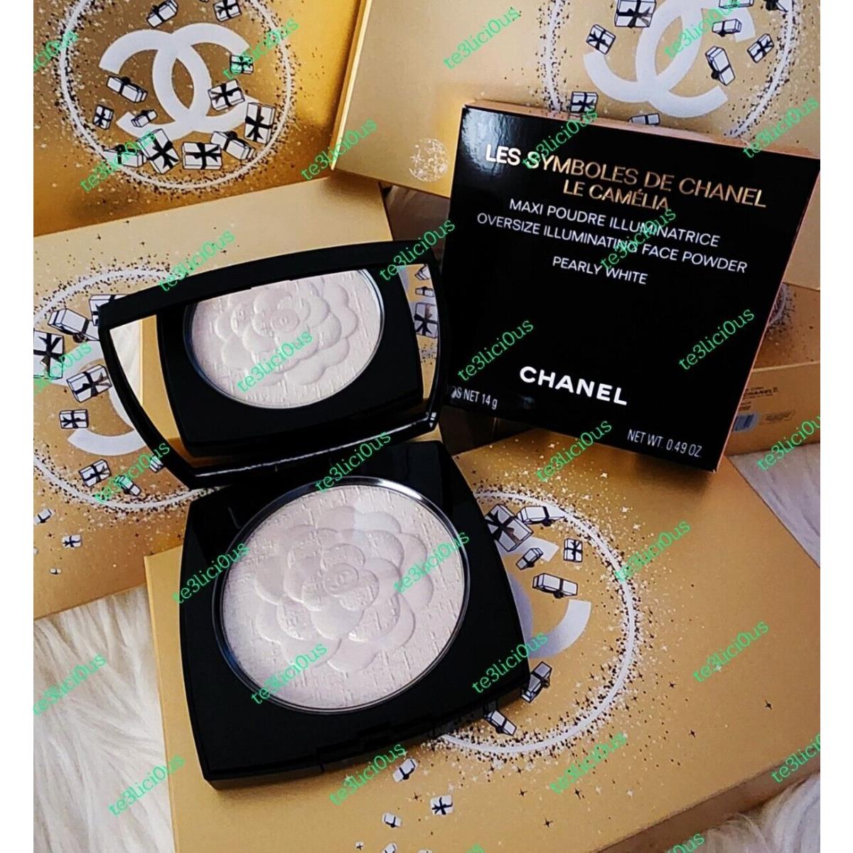 Chanel Les Symboles DE Chanel LE Camelia Pearly White Illuminating Highlighter