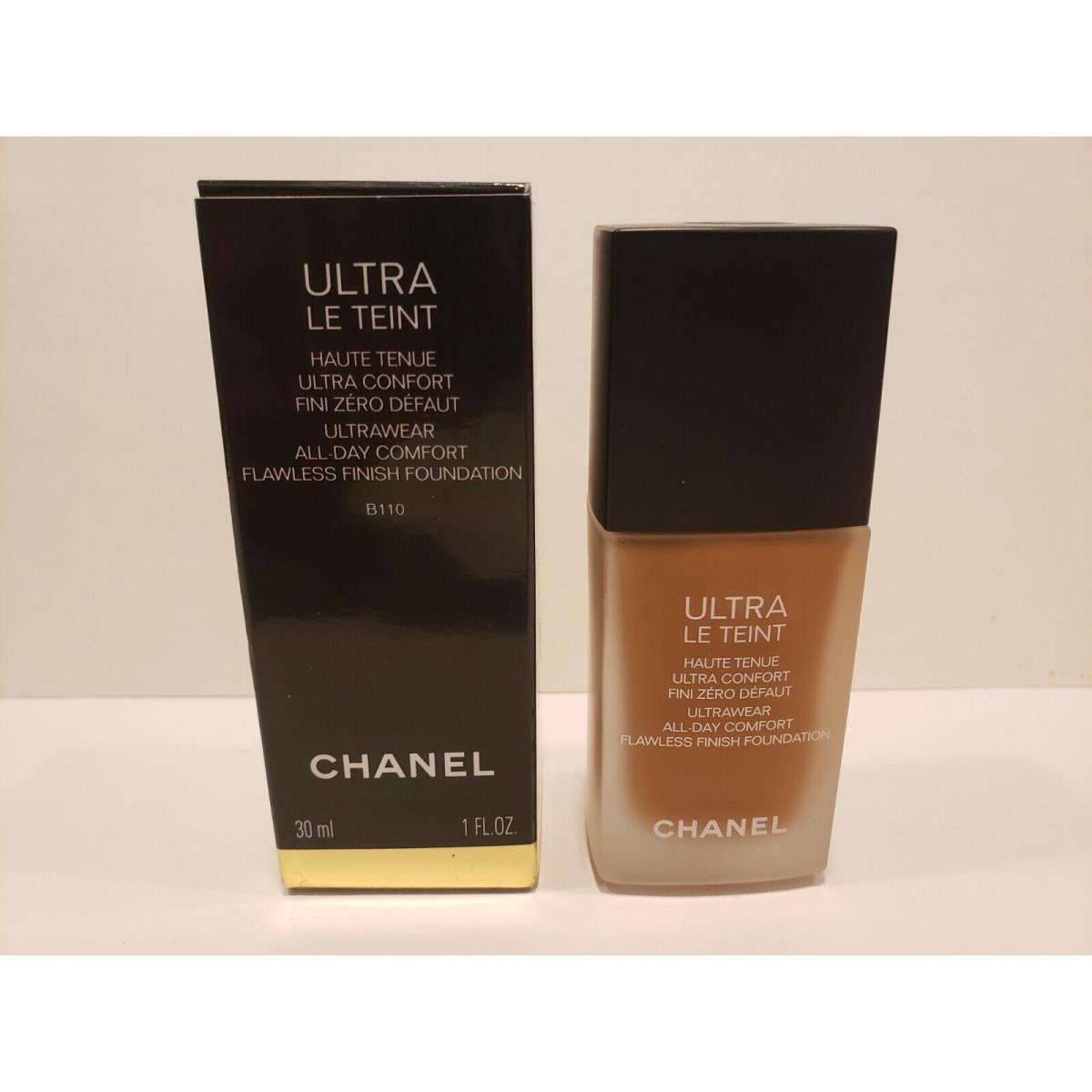 Chanel Ultra Le Teint Ultrawear All Day Comfort Flawless Finish Foundation B110