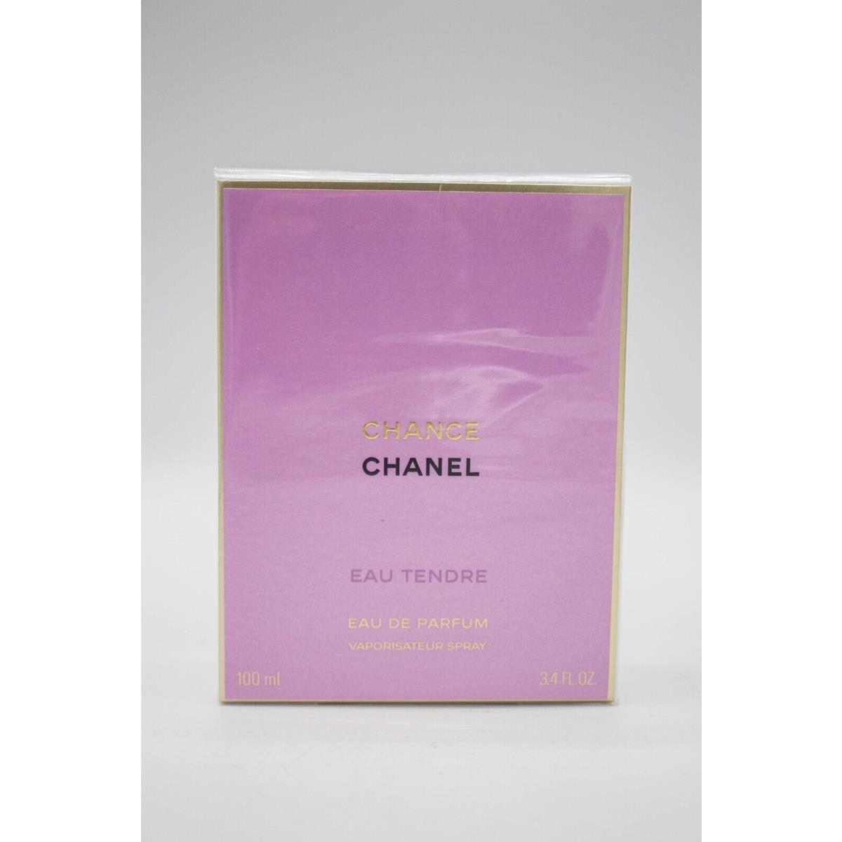 Chanel Chance Eau Tendre Eau DE Parfum Spray Women 3.4 OZ / 100 ML