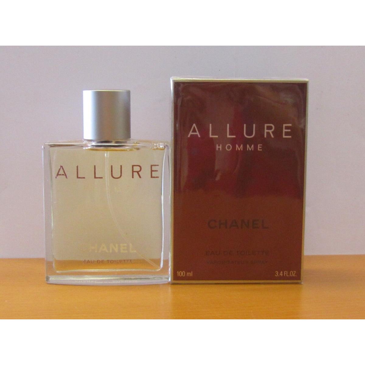 Chanel Allure Homme Men Cologne 3.4 oz /100 ml Eau De Toilette Spray