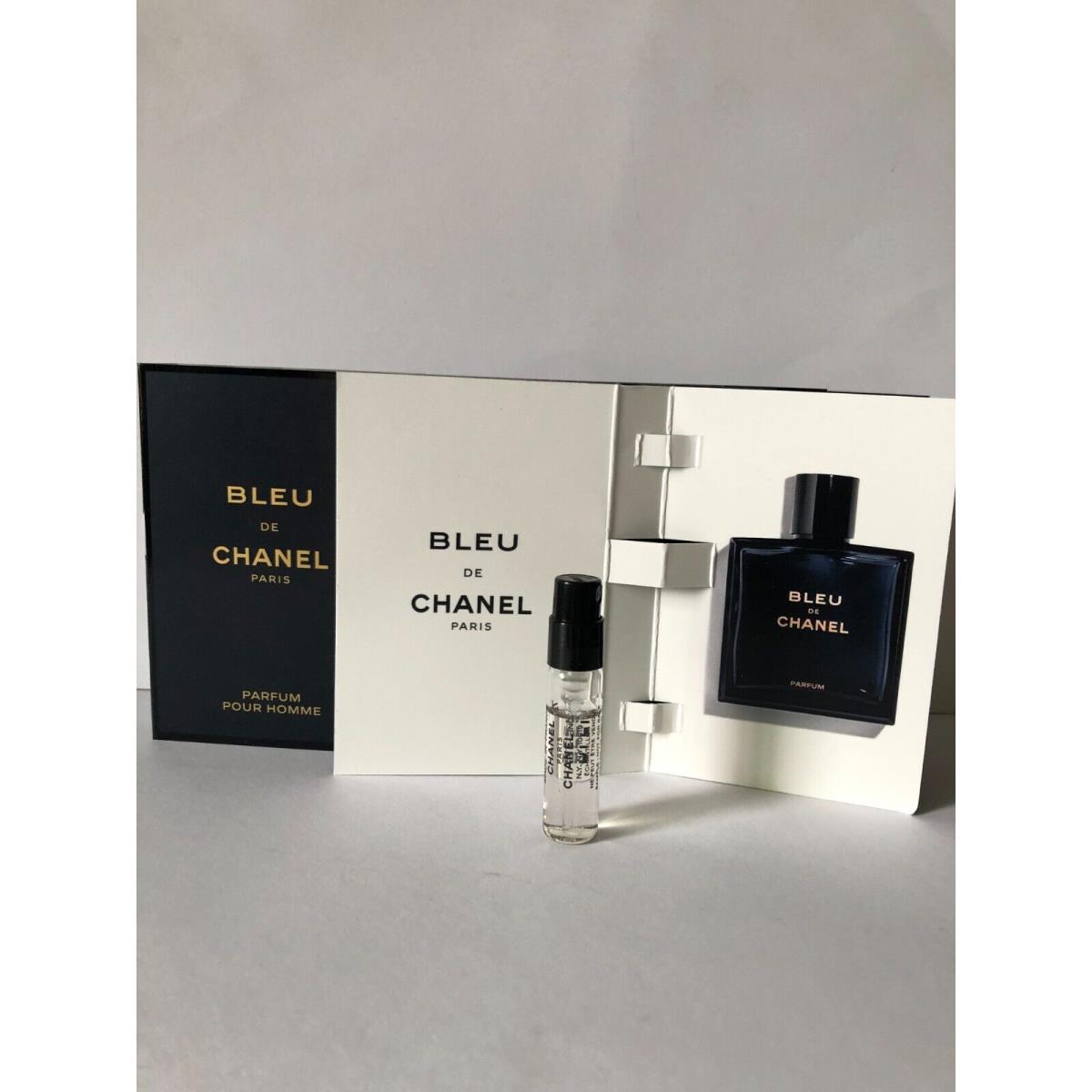 Chanel Bleu DE Chanel Parfum Pour Homme Spray Samples Pack OF 12