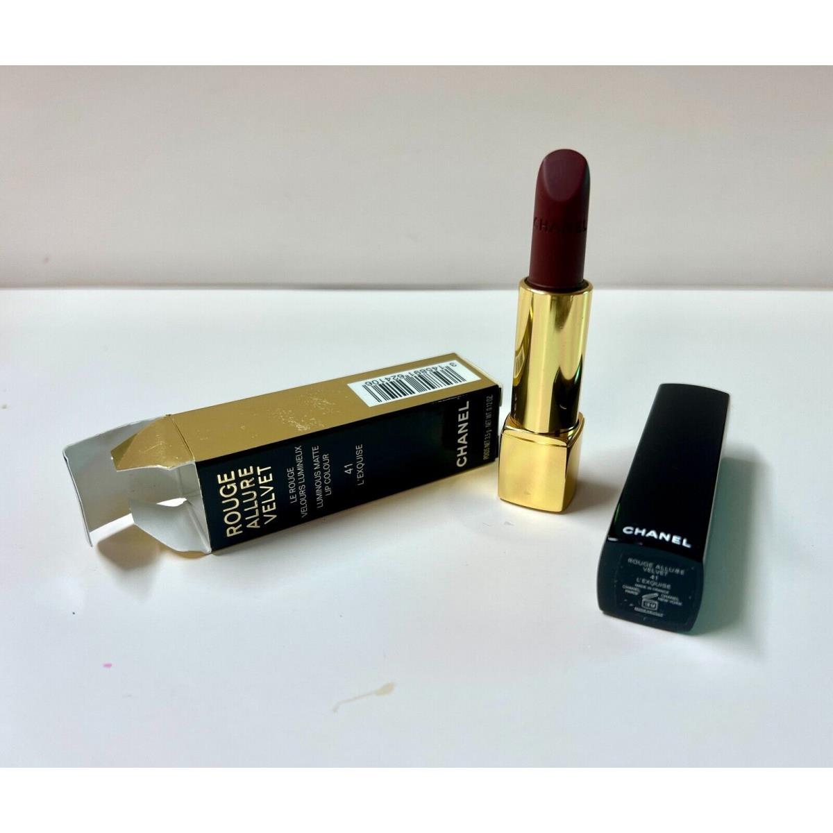 1 x Melodieuse 136 Chanel Rouge Allure Velvet Luminous Matte Lipstick