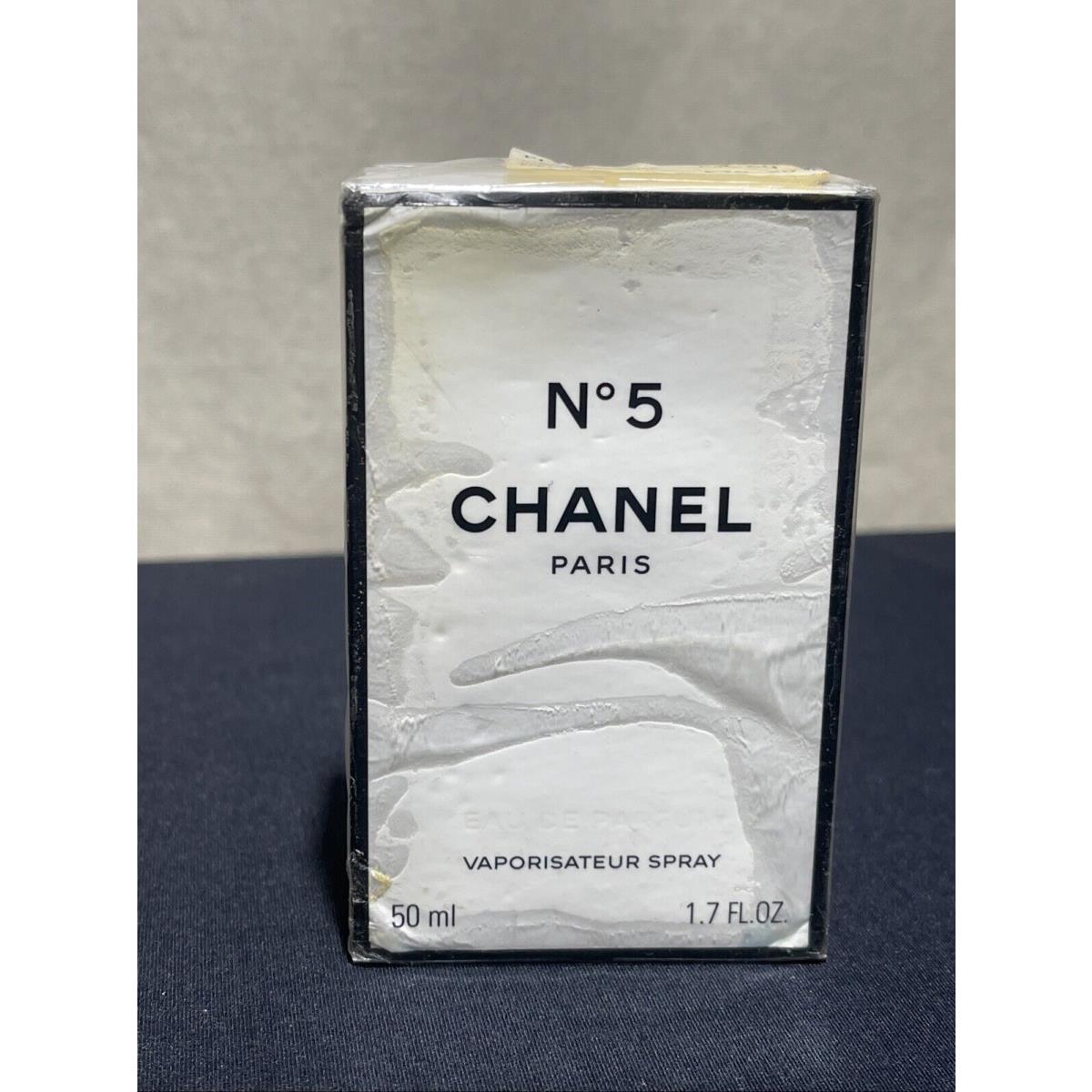 Vintage Chanel N 5 Eau De Parfum 1.7 oz 50ml Bottle Vaporisateur Spray