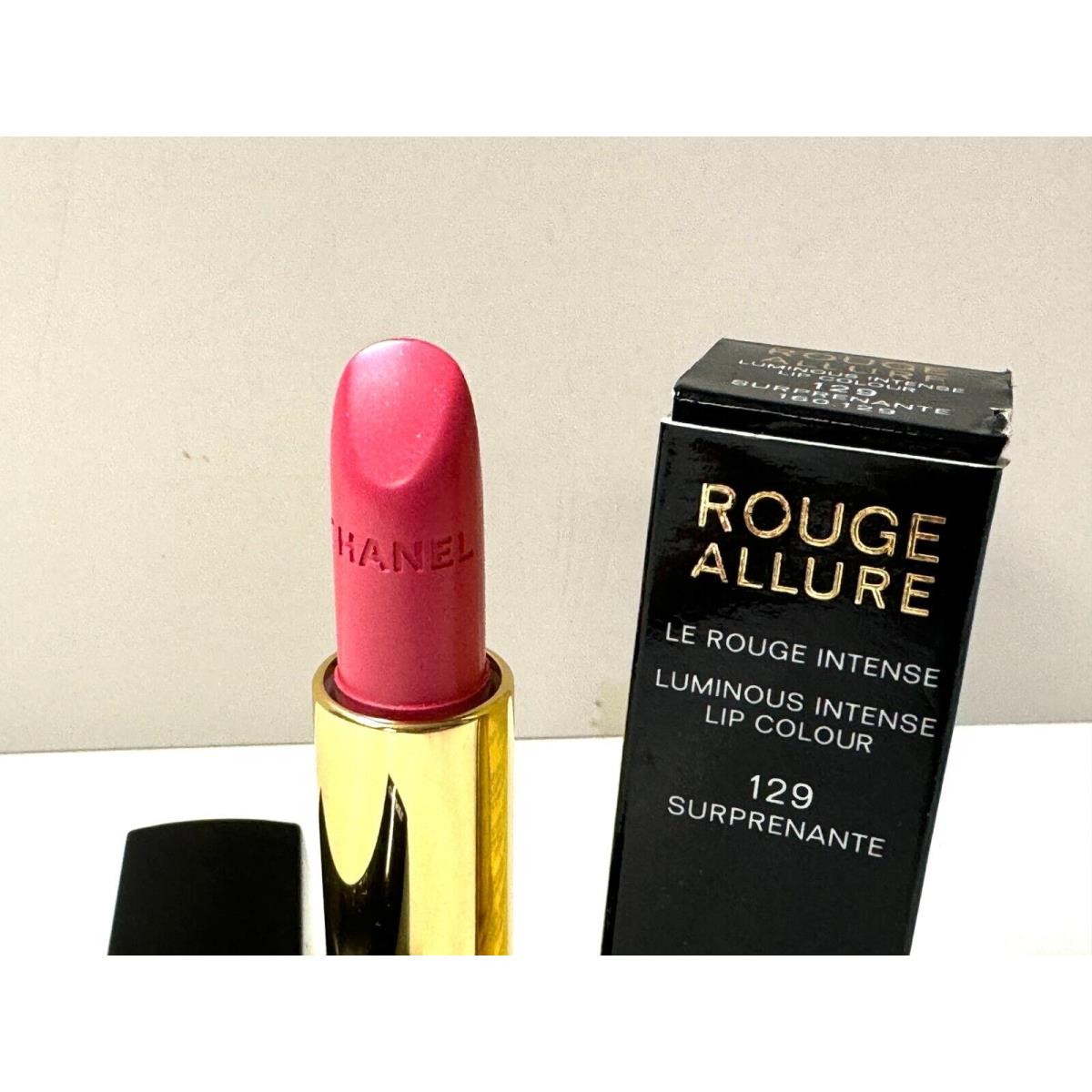 1 x Surprenante 129 By Chanel Le Rouge Intense Lumious Lip Colour