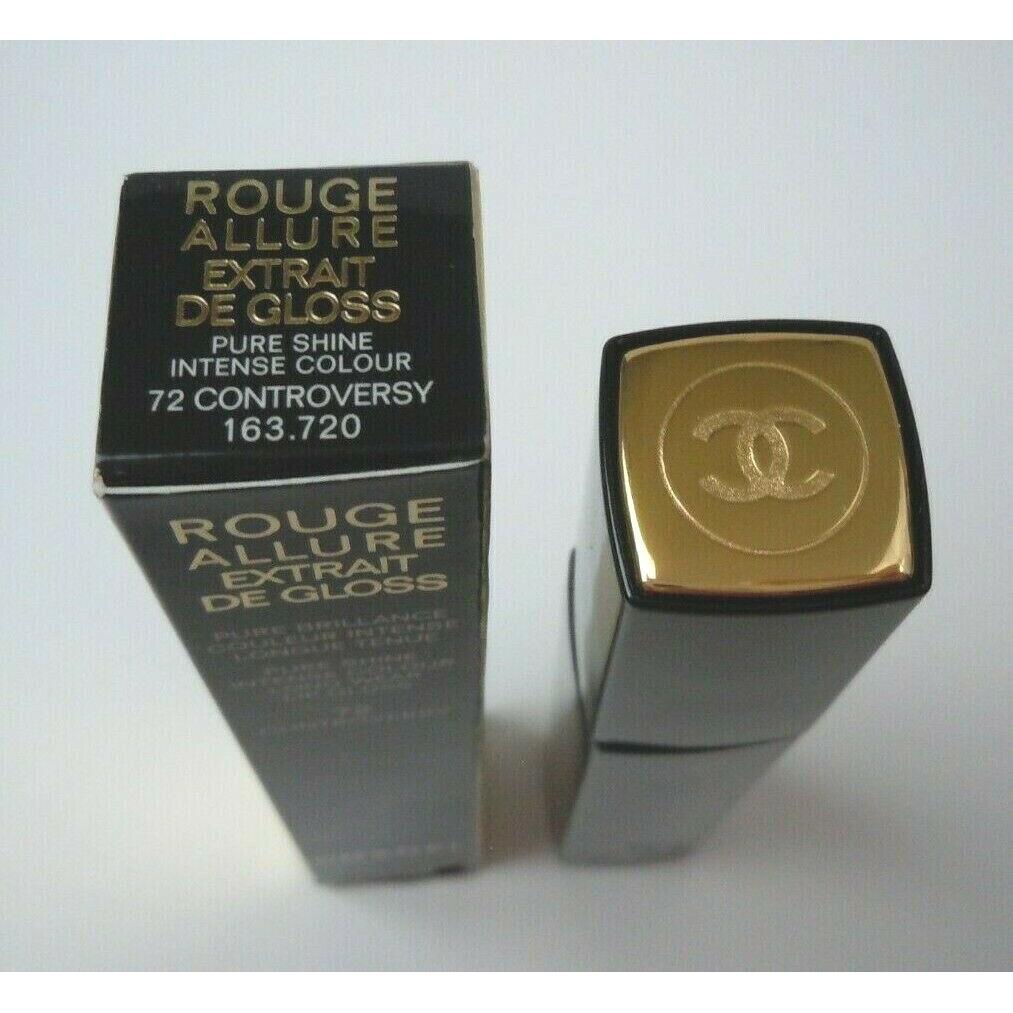 Chanel Rouge Allure Extrait de Gloss 72 Controversy Boxed