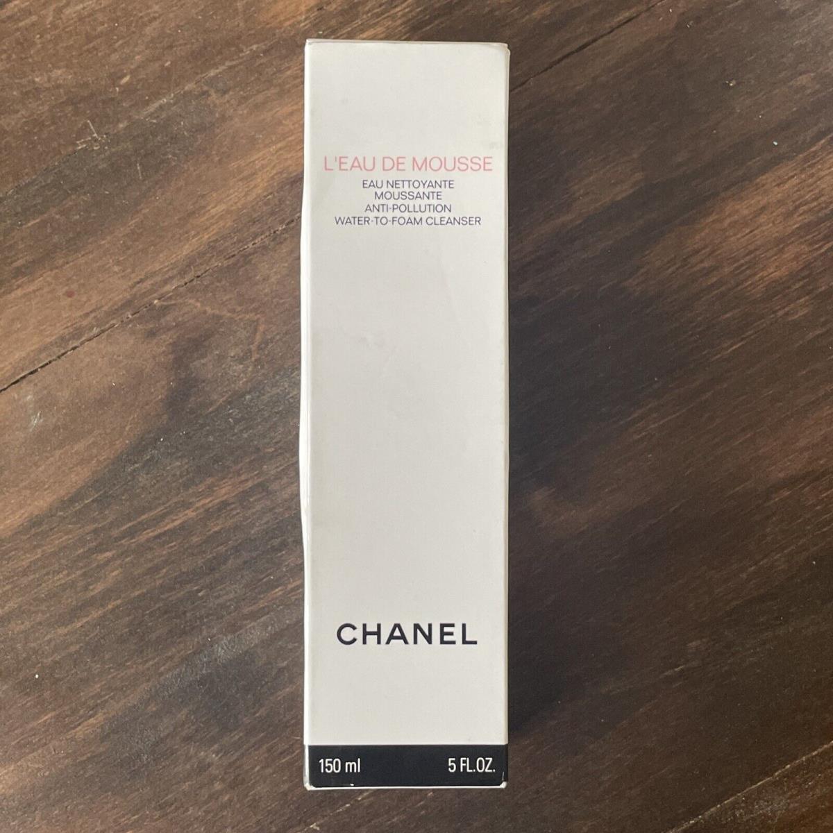 Chanel L`eau De Mousse Anti Pollution Water To Foam Cleanser 5.0 oz/150ml .nib