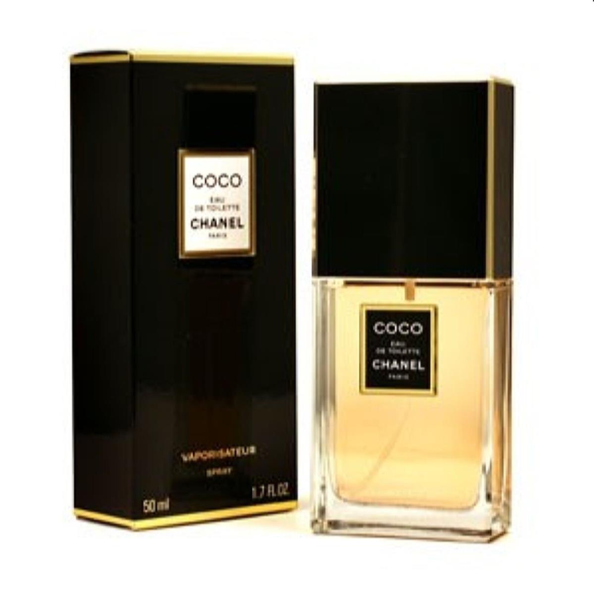 Coco Chanel Edt Spray 1.7 Oz 50 Ml For Women 123450