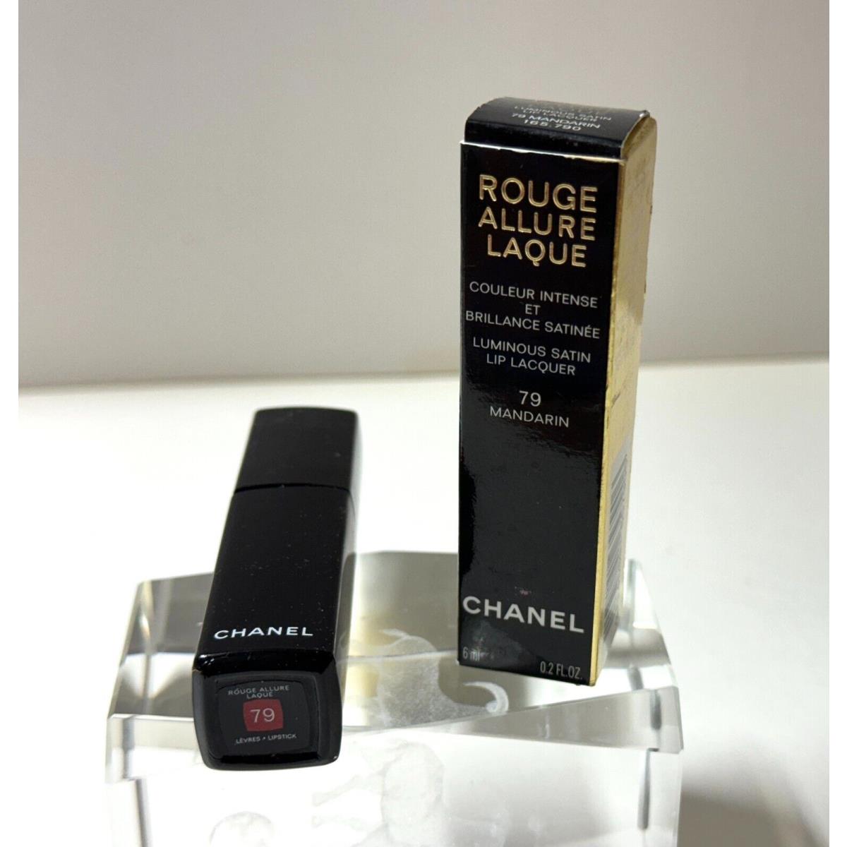 1 x 79 Mandarin Rouge Allure By Chanel Lip Laqure