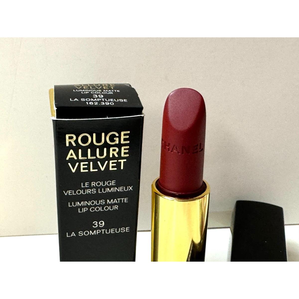 1 x Somptueuse 39 By Chanel Rouge Allure Velvet Matte Lipcolor