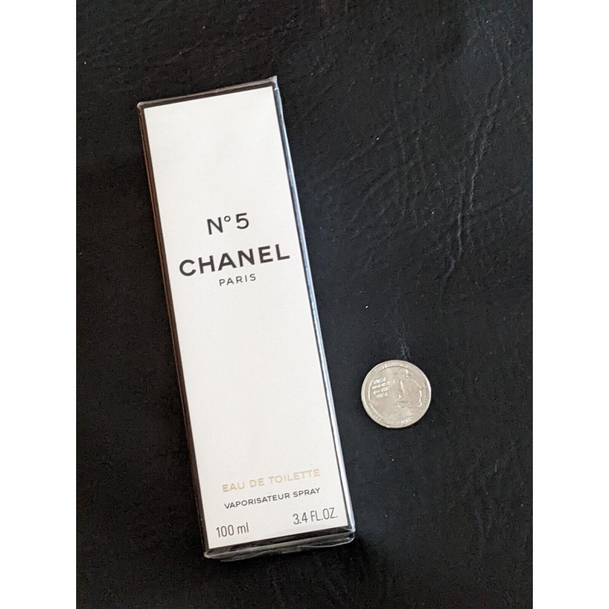 Chanel No 5 Paris Eau De Toilette Spray Edt 3.4 oz 100 ml