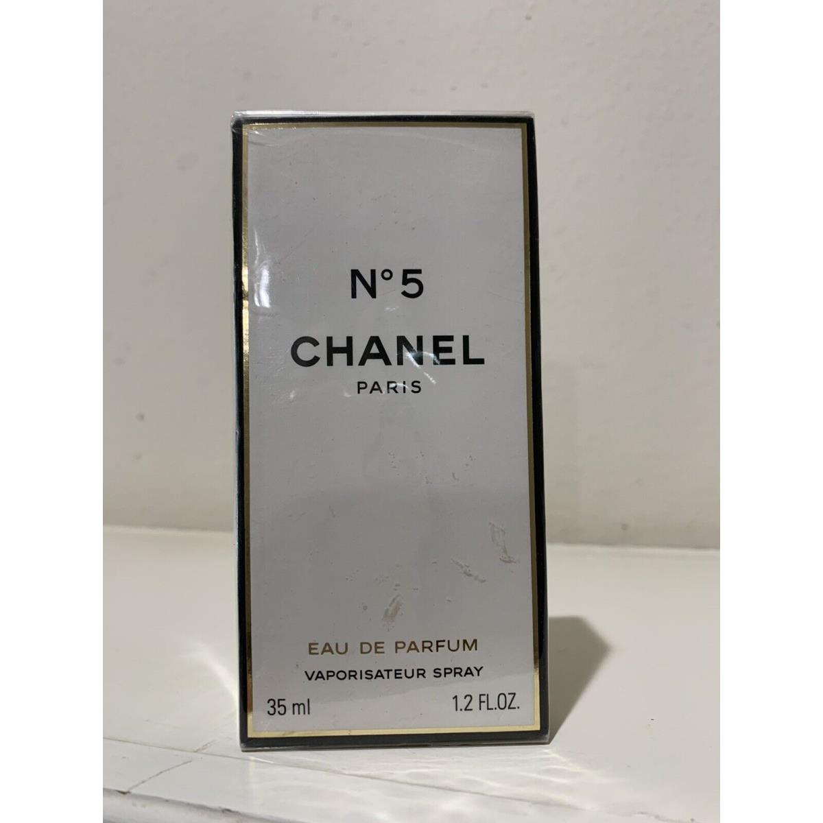 Vintage Chanel NO 5 Eau DE Parfum Spray 1.2FL.OZ