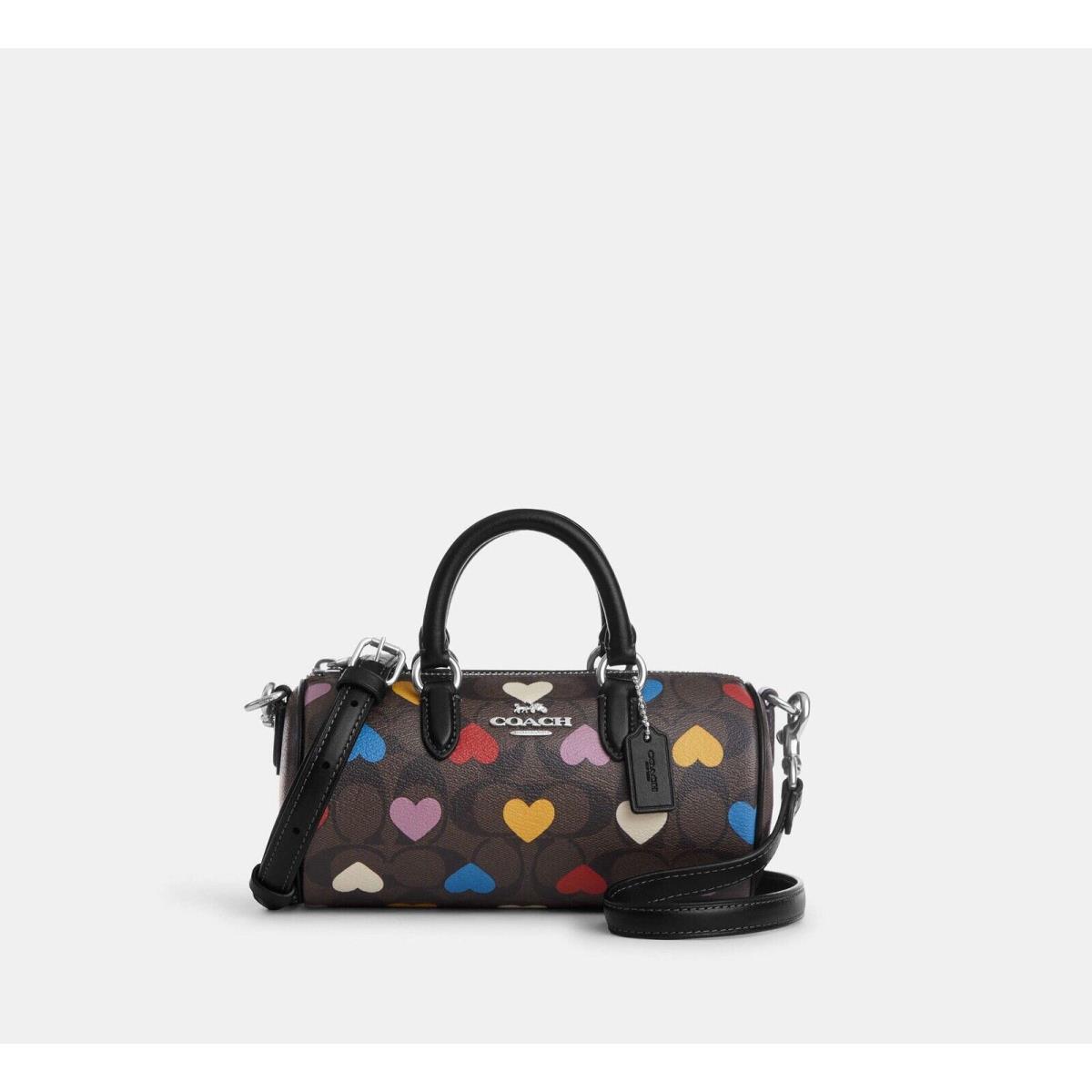 Coach Lacey Crossbody In Signature Canvas with Heart Print