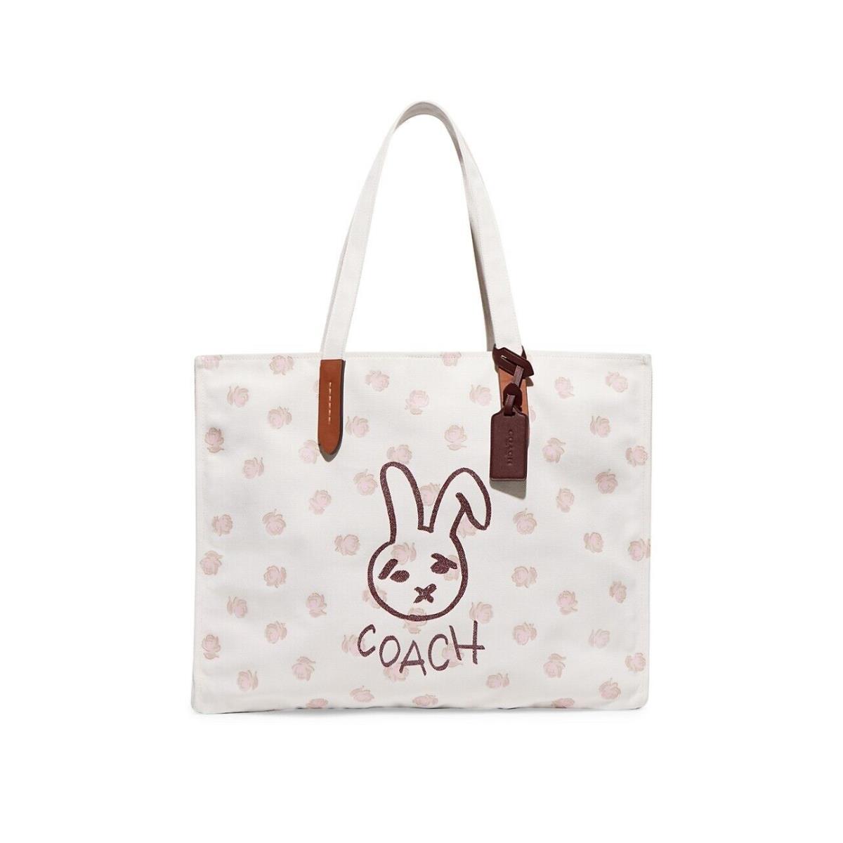 Coach Bunny Graphic Tote Bag