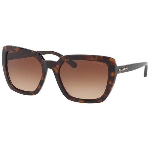 Coach Havana Sunglasses with Brown Gradient Lenses HC8217 512013