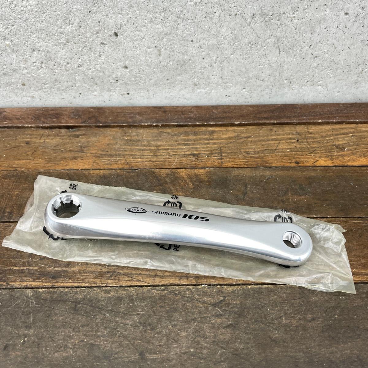 Vintage Shimano 105 Crank Arm Left 172.5 mm FC-5502 Octalink Nos Silver Race