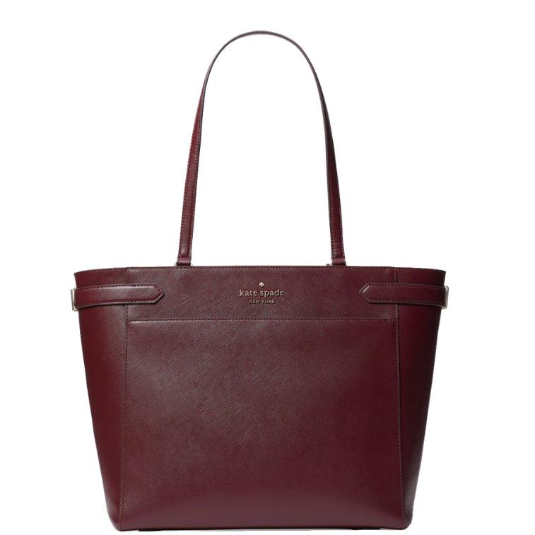 Kate Spade Staci Laptop Tote Shoulder Bag - Cherrywood