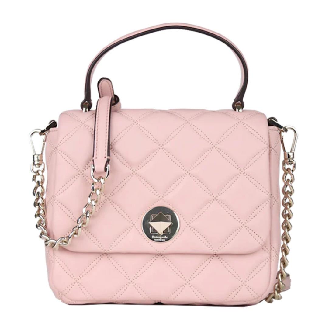 Kate Spade K8162 Natalia Smooth Quilted Leather Square Crossbody