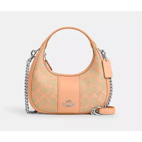 Coach Carmen Mini Crossbody In Signature Jacquard