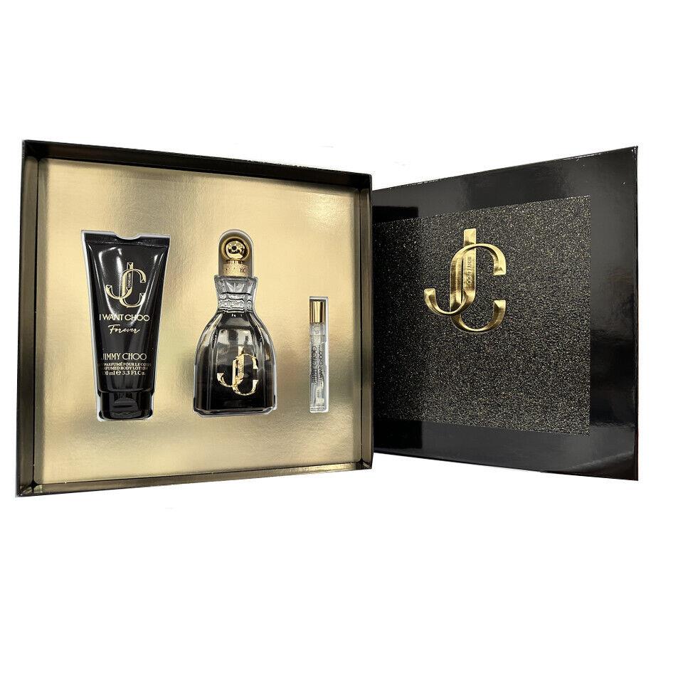 Jimmy Choo I Want Choo Forever 3PCS Gift Set Edp For Women