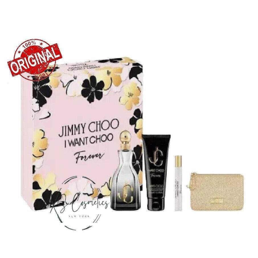 Jimmy Choo I Want Choo Forever Edp 4PCS Gift Set For Women