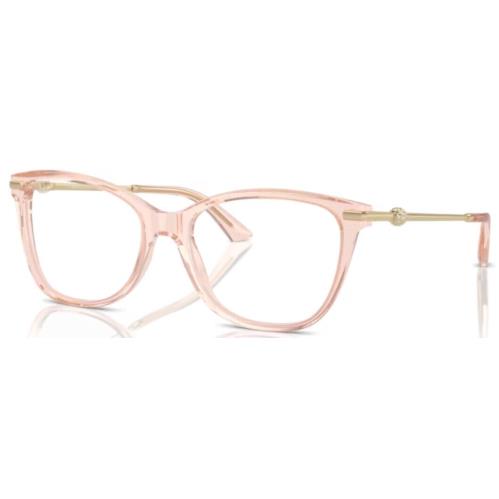 Jimmy Choo JC3007HB 5034 Eyeglasses Women`s Transparent Pink Full Rim 54mm