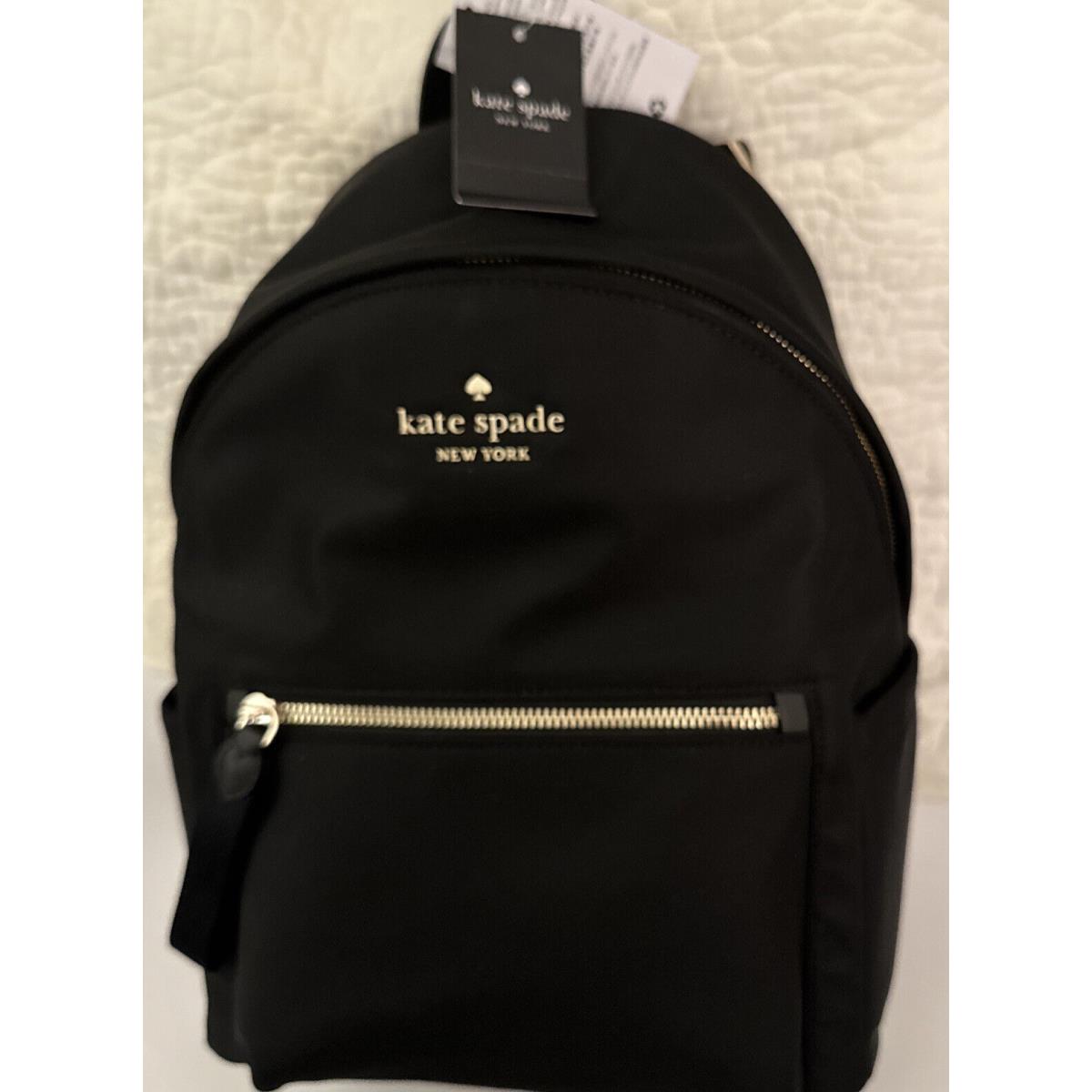 Kate Spade New York Chelsea Medium Nylon Fashion Backpack - Black