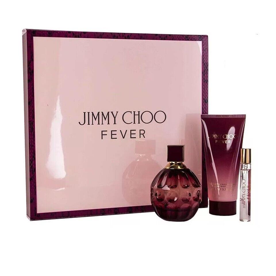 Jimmy Choo Fever Eau de Parfum 3 Pcs Women`s Gift Set