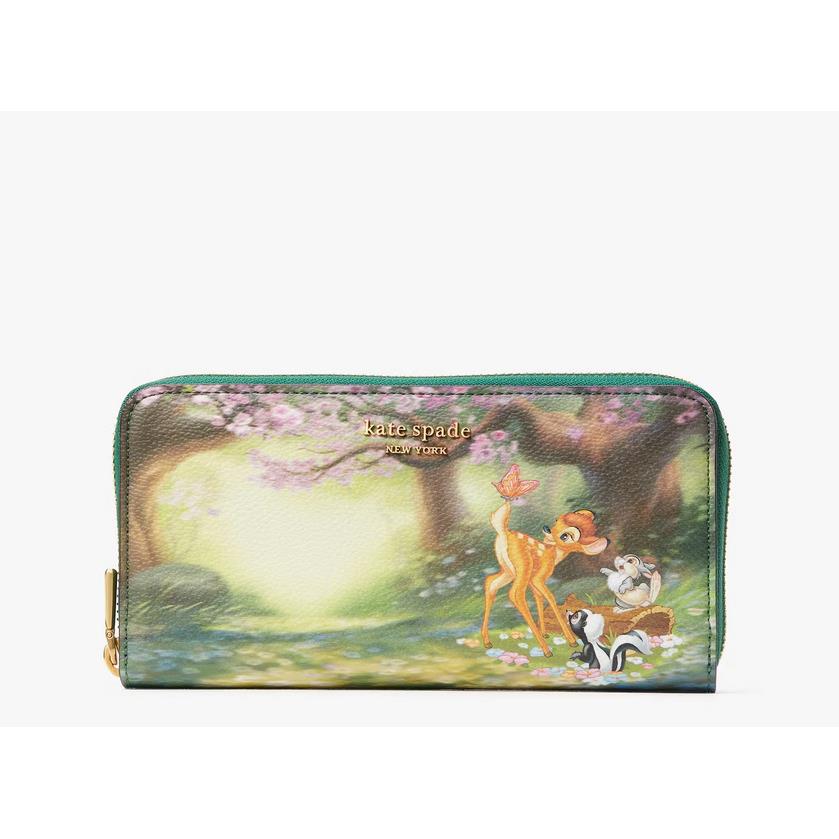 Kate Spade New York x Disney Bambi Continental Zip Around Wallet