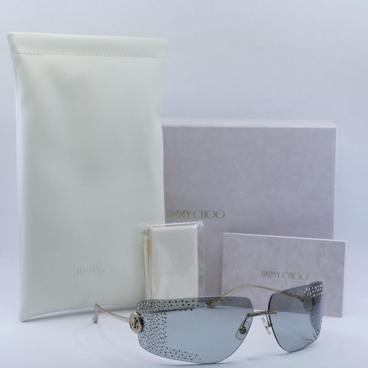 Jimmy Choo JC4009B 300687 Pale Gold/light Grey 78-12-110 Sunglasses