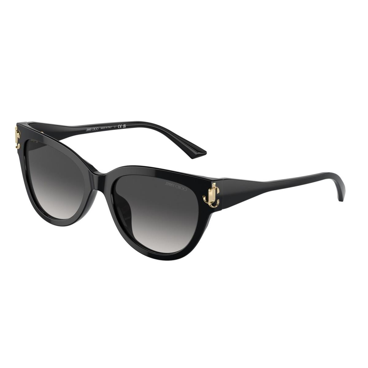 Jimmy Choo JC5018U 50008G Black Dark Grey 54 mm Women`s Sunglasses