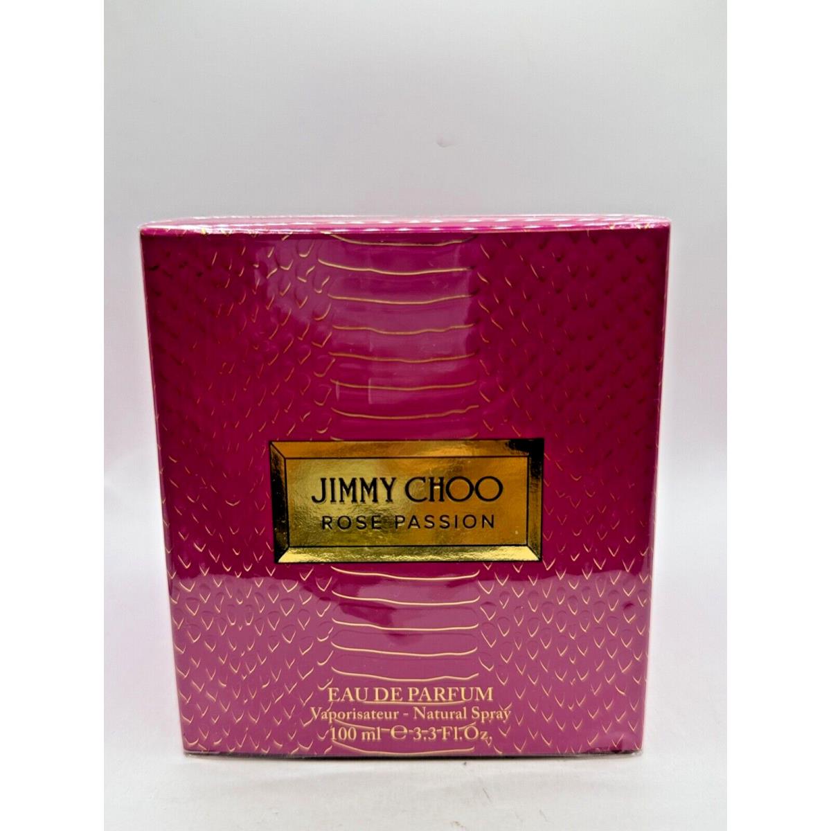 Rose Passion BY Jimmy Choo 100ML Edp Spray