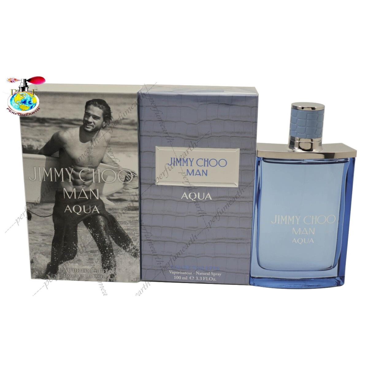 Jimmy Choo Man Aqua By Jimmy Choo 3.3/3.4oz. Edt Spray For Men