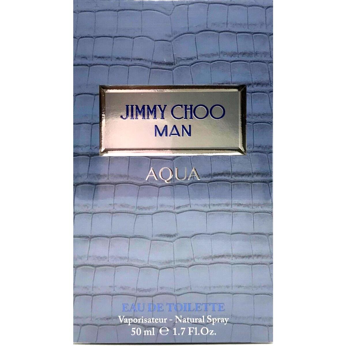 Jimmy Choo Man Aqua Eau DE Toilette Spray For Men 1.7 Oz / 50 ml Item