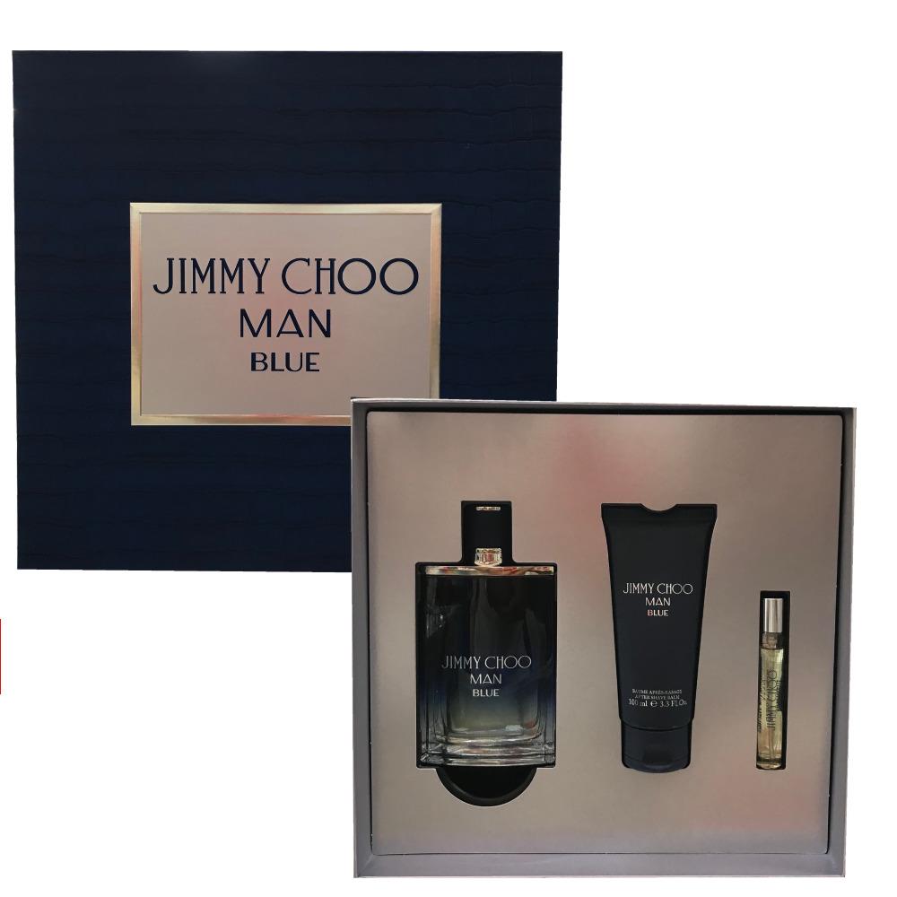 Jimmy Choo Man Blue BY Jimmy Choo Edt 3.4 OZ 3 PC Set