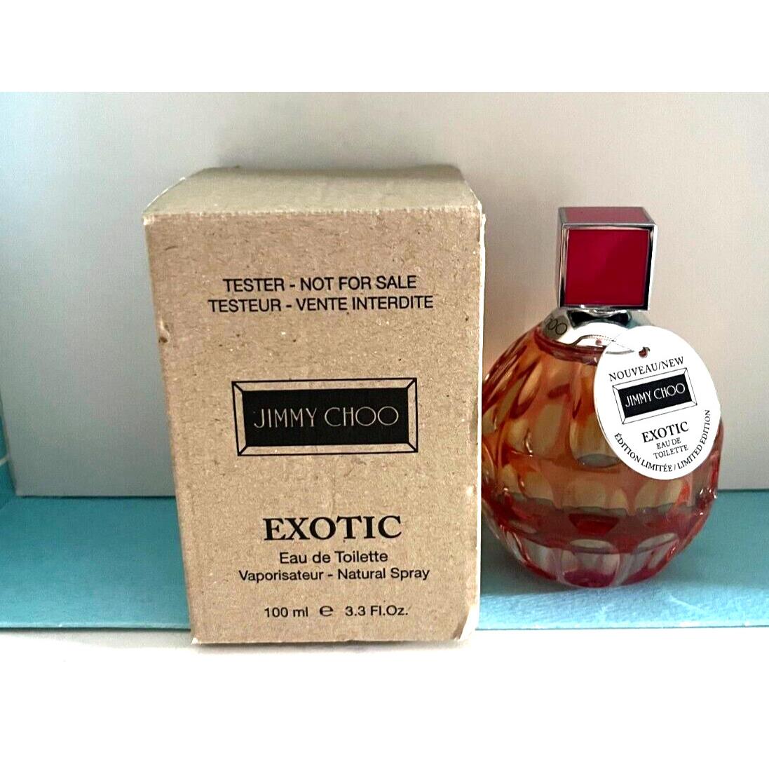 Exotic 2013 by Jimmy Choo 100 ml/3.3 oz Eau de Toilette Spray New- AS Pictured