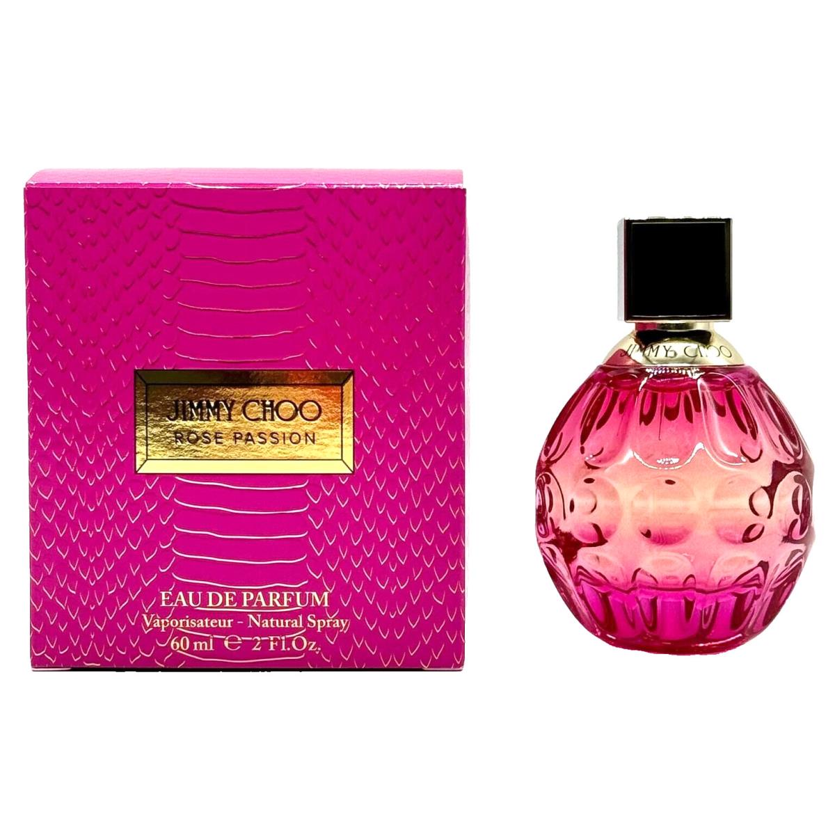 Rose Passion For Jimmy Choo Women 2.0 oz Eau de Parfum Spray