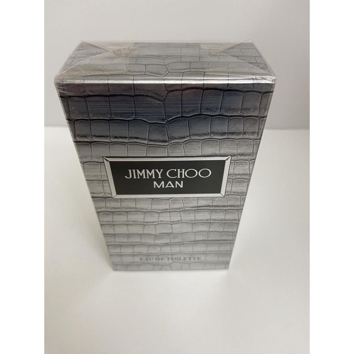 Jimmy Choo Man Eau De Toilette 50ml 1.7 Fl.oz. In Box