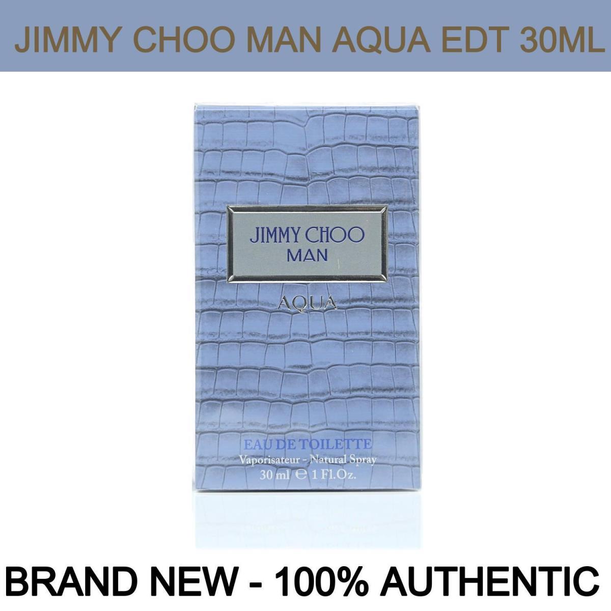 Jimmy Choo Man Aqua Eau de Toilette Spray Bottle 1.0oz/30ml