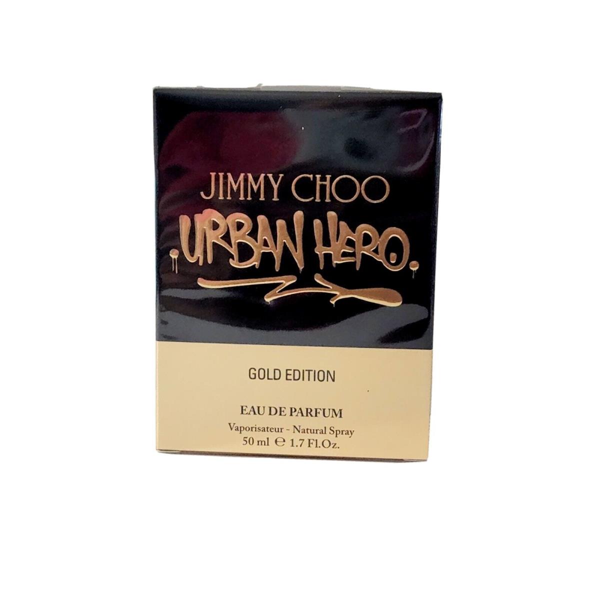 Jimmy Choo Urban Hero Gold Edition 1.7OZ Edp Spray For Men