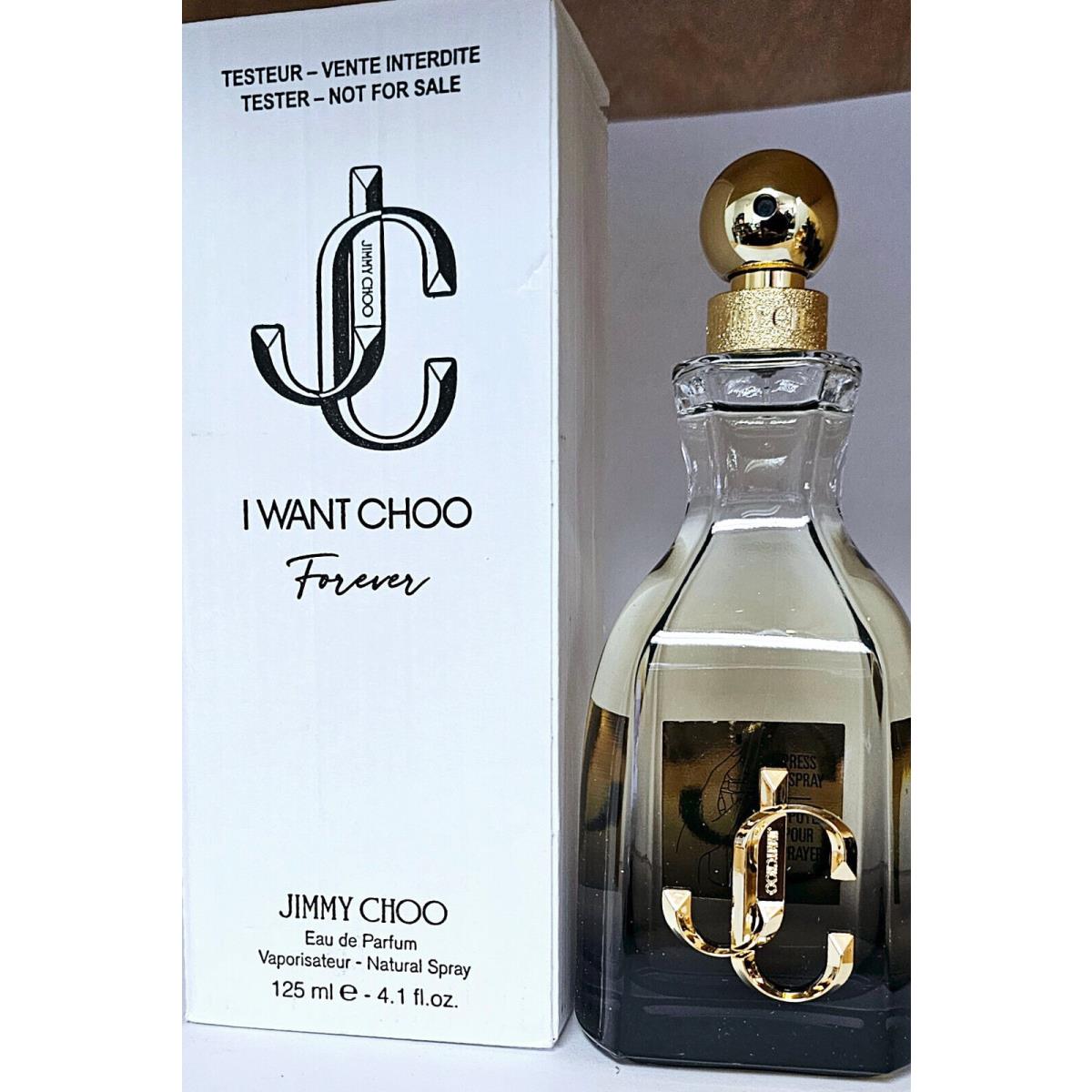 Jimmy Choo I Want Choo Forever 4.1 oz Edp Spray For Women In Tester Box