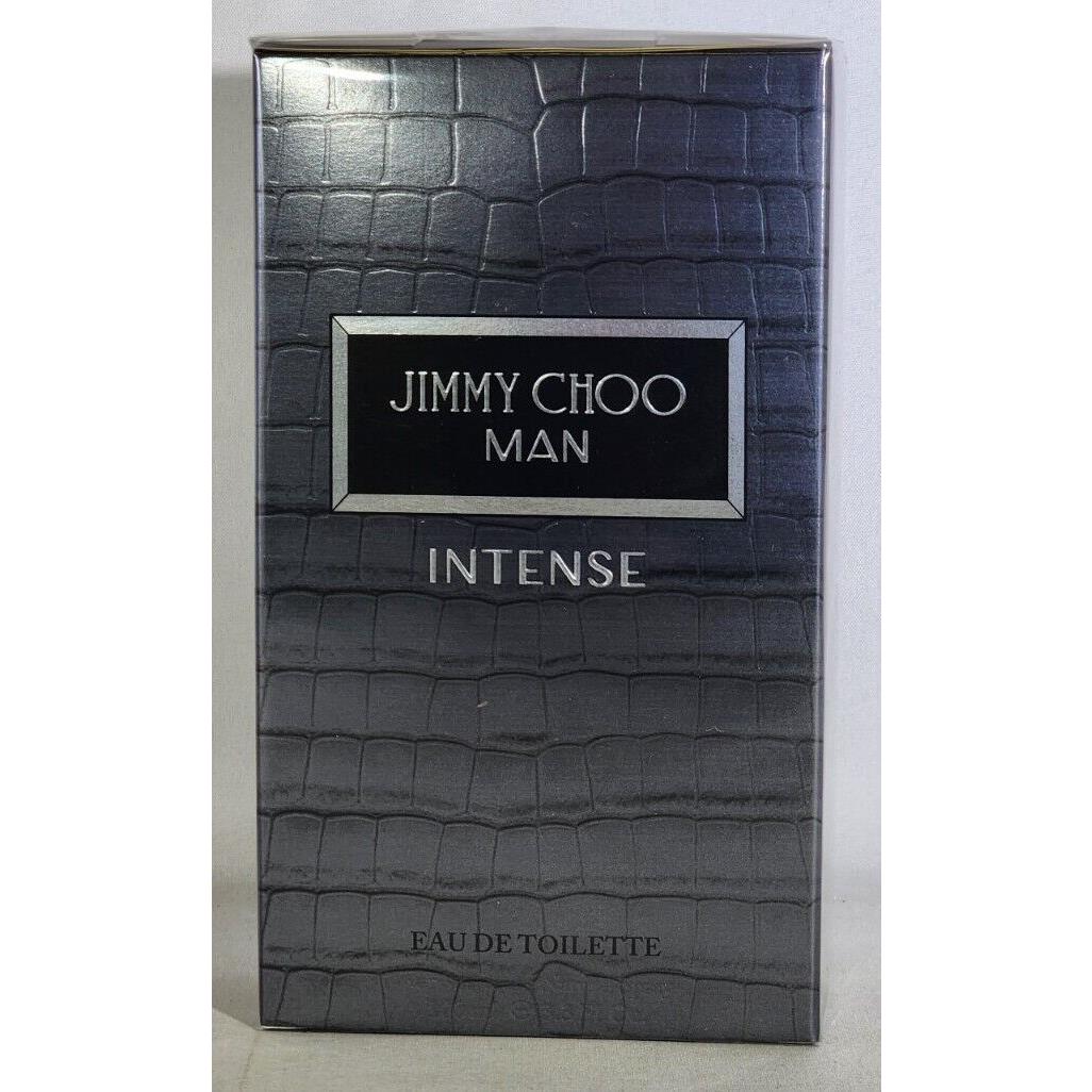 Jimmy Choo Man Intense 100ml 3.3.Oz Eau De Toilette Spray For Men