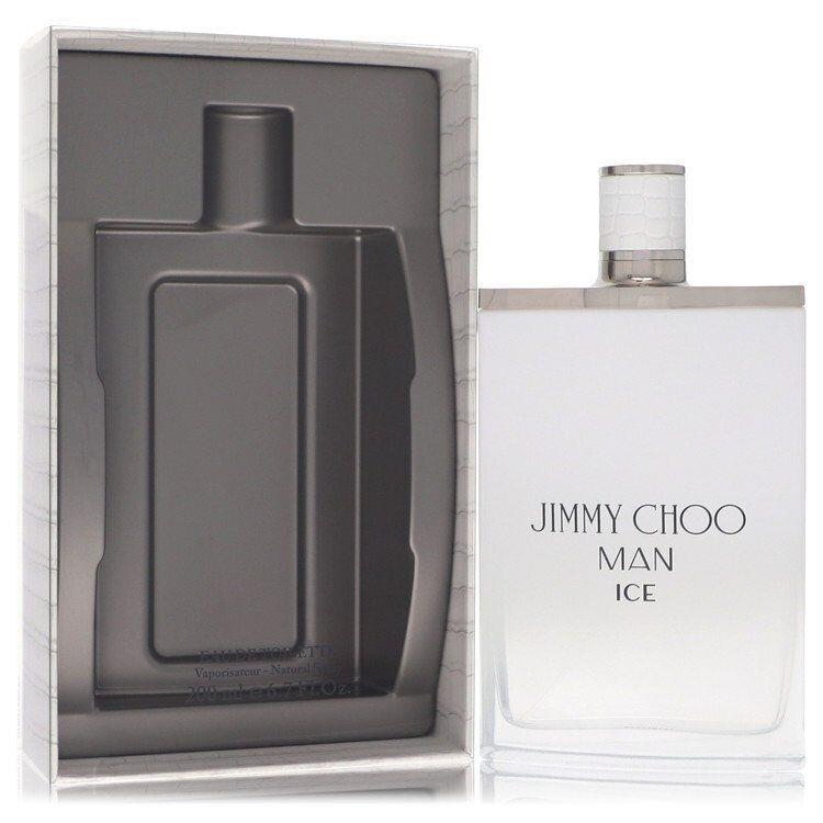 Jimmy Choo Ice by Jimmy Choo Eau De Toilette Spray 6.7 oz For Men